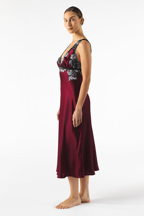 NK Imode Roxy Rapture Bust Support Long Silk Gown
